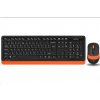 Set myš a klávesnice A4Tech FG1010 FSTYLER Orange