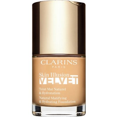 Clarins Skin Illusion Velvet Tekutý make-up s matným finišem s vyživujícím účinkem 111N 30 ml – Sleviste.cz