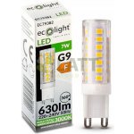 ECO LIGHT LED žárovka G9 7W studená bílá – Sleviste.cz