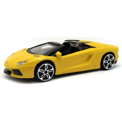 Bburago Lamborghini Aventador LP700 4 Roadster Žluté 1:43 – Zbozi.Blesk.cz