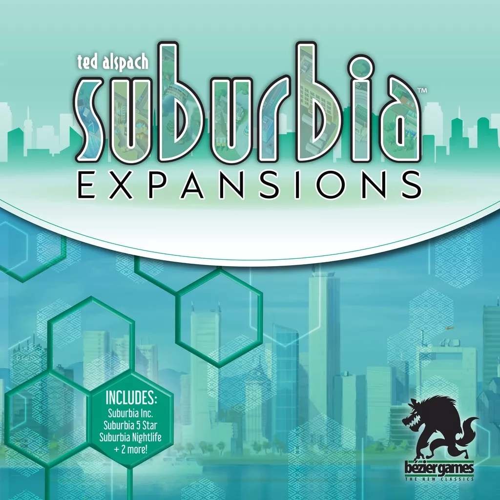 Bézier Games Suburbia 2nd Edition Expansions