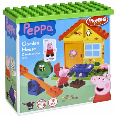 PlayBig Bloxx Peppa Pig zahradní domek – Zboží Mobilmania