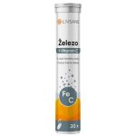 Livsane Železo + Vitamin C šumivé tablety 20 ks – Hledejceny.cz
