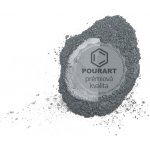 PourArt Metalický prášek DKTK002 Solid Elephant Silvery Grey 10 g – Sleviste.cz