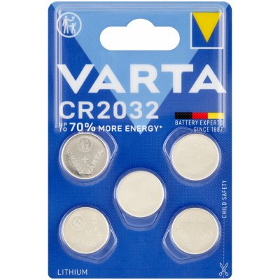 Varta CR 2032 5ks 6032101415 – Sleviste.cz