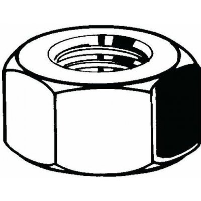 Šestihranná matice ISO 4032 Ocel Pravý Pozinkované 10 M30 – Sleviste.cz