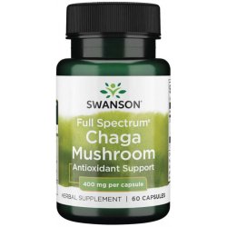 Swanson Chaga Mushroom 60 kapslí