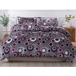 Xpose povlečení mikroplyš HEDVIKA šedé švestkové 200x220 70x90 – Hledejceny.cz