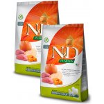 N&D Pumpkin Dog Adult Medium & Maxi Grain Free Boar & Apple 2 x 12 kg – Hledejceny.cz