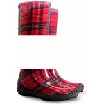 Demar holínky Hawai Lady Print dámské červená – Zboží Dáma