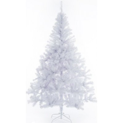 DEU Umělý vánoční stromeček Jedle 150 cm bílá