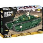 COBI 3046 Company of Heroes 3 Britský tank Churchill Mk III – Zbozi.Blesk.cz