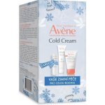 AVENE Cold Cream 3 kusy Cold Cream Krém na ruce 50 ml, Cold cream Krém na obličej i tělo 40 ml, Cold Cream Výživný balzám na rty 4 g Dárkové balení – Hledejceny.cz