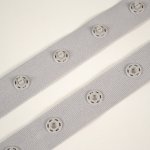 Takoy Zapínání na body / patentky na prýmku - šedé – Zboží Dáma