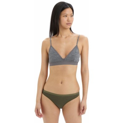 Icebreaker Wmns Siren Bra, Gritstone Heather – Zboží Mobilmania