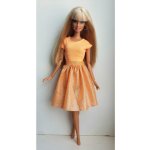 Lovedolls Glitrová sukně oranžová – Sleviste.cz