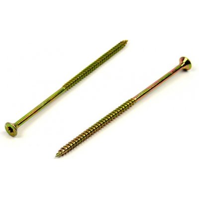 Univerzální vrut do dřeva 5x140/70 TORX zinek žlutý – Hledejceny.cz