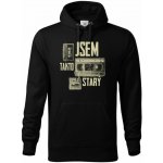 Jsem takto starý VHS diskety a kazety V2 mikina Premium – Sleviste.cz