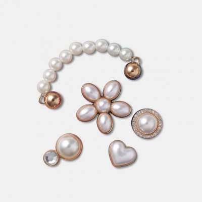 Odznáček Jibbitz – Dainty Pearl Jewelry – 5 ks – Hledejceny.cz