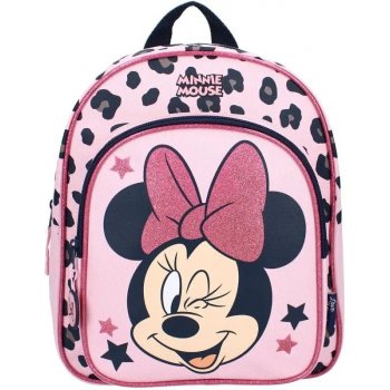 Vadobag batoh Minnie Mouse s Třpytivou Mašlí růžový
