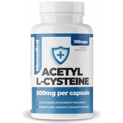 BioMedical AcetylCystein 100 kapslí