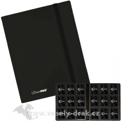 Ultra Pro Album na karty Eclipse Pro-Binder A4 na 360 karet Black – Hledejceny.cz
