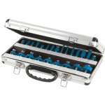 Sada stopkových fréz 1/4" - 24 ks Silverline 656577 – Zboží Dáma