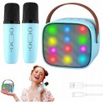 REPRODUKTOR DUÁLNÍ MIKROFON BLUETOOTH 5.0 KARAOKE SET – Zboží Dáma