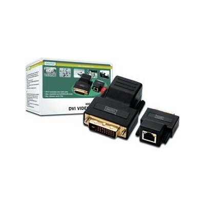 Digitus DVI extender po Cat5 kabelu až na 70m - DS-54101 – Hledejceny.cz