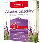 Cemio Alpské pastilky Šalvěj a vitamin C 40 pastilek – Hledejceny.cz