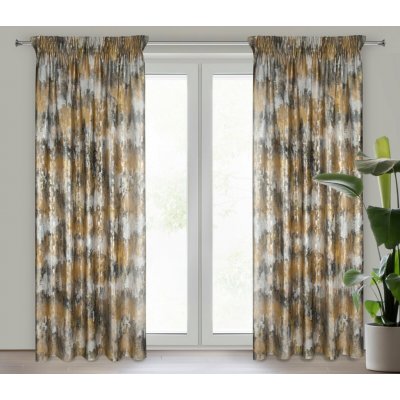 EUROFIRANY ZATEMŇOVACÍ ZÁVĚS NA PÁSCE ESTER 140X270 CM VZOROVANÁ – Hledejceny.cz