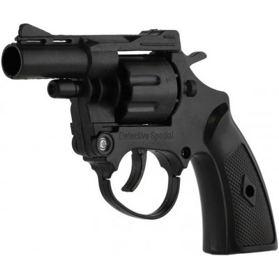 Teddies Revolver pistole na kapsle 8 ran plast 13cm na kartě 15x18x2cm – Sleviste.cz