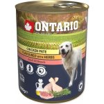Ontario Chicken Pate Flavoured with Herbs 400 g – Sleviste.cz