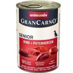 Animonda Gran Carno Senior hovězí krůtí srdce 400 g – Hledejceny.cz