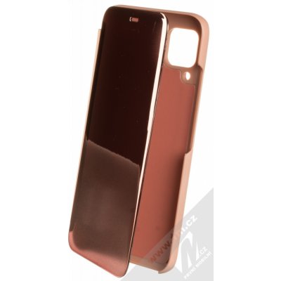 Pouzdro 1Mcz Clear View Huawei P40 Lite růžové – Zboží Živě