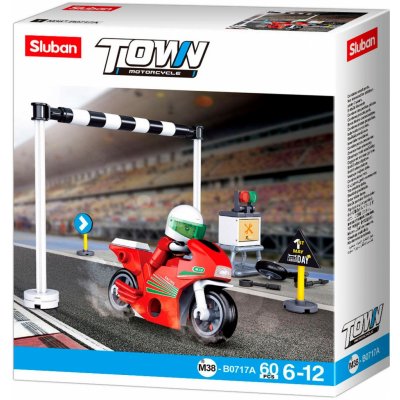 Sluban B0717A Závodní motorka – Zboží Dáma
