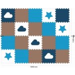 Vylen Minideckfloor podlaha 20 dílů hvězda a mrak – Zboží Dáma
