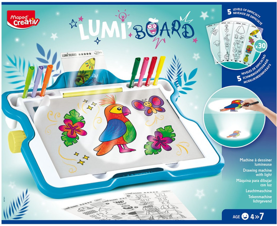 Maped Lumi Board: tabule s podsvícením - Tvoříme pro děti