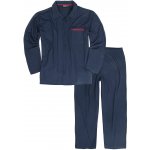 Adamo Brian pánské pyžamo dlouhé nadměrné tm.modré – Zboží Dáma