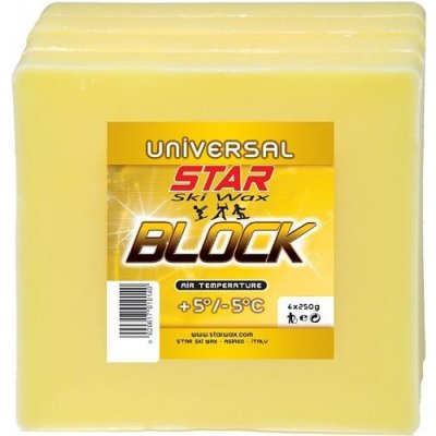 Star Ski Wax Block universal 4x250 g – Zboží Mobilmania