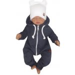 Z&Z Dětský teplákový overálek s kapucí jeans – Zboží Dáma