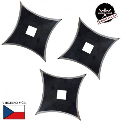 CZ vrhací hvězdice "ENTER THE NINJA sada 3ks – Zboží Dáma