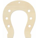 LYMFY Podkova 9x8cm přírodní dřevo – Hledejceny.cz