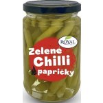 Royal Zelené chilli papričky 280 g – Zboží Dáma