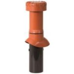 HPi Větrák dlouhý HPi Venduct pro prostup 100 mm cihlově červená – Sleviste.cz