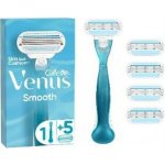 Gillette Venus Smooth + 5 ks hlavic – Hledejceny.cz