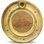 Mani Bhadra Stojánek na vonné tyčinky a kužely Květ lotosu 10 cm – Sleviste.cz