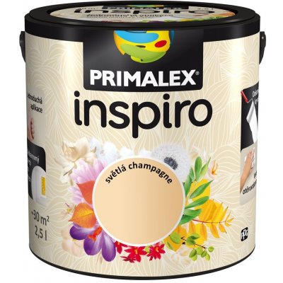 Primalex Inspiro světlá champagne 2,5 L – Zboží Mobilmania