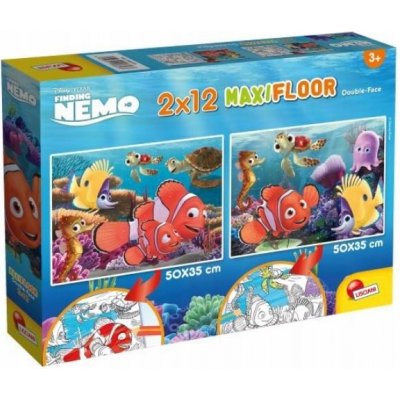 Lisciani Maxi Nemo 2X12 Obrázky 24 dílků – Zboží Mobilmania