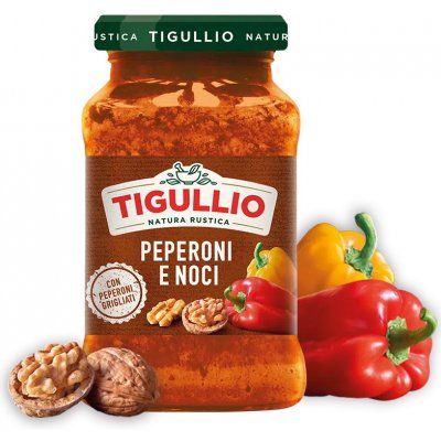 TIGULLIO pesto papriky a vlašské ořechy 185 g – Zbozi.Blesk.cz